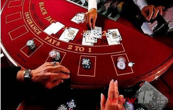 Baccarat Table